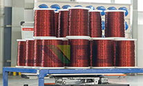 1mm 180℃ Glass-Fiber Round Copper Wire