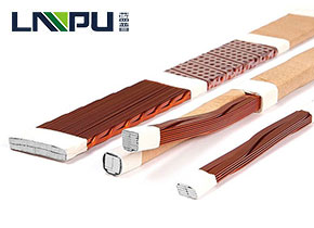 Transposed cable with paper insulation